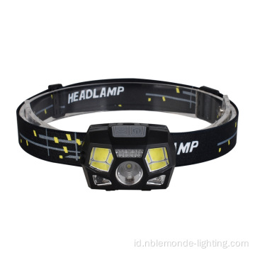 Headlamp LED sensor gerak tahan air